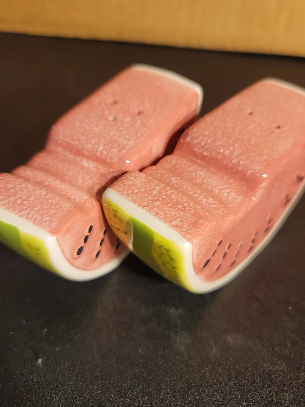 Target 2005 So Hot Way Cool Watermelon Salt&Pepper Shaker Set NIB Vintage Summer